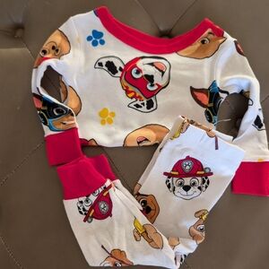 Paw Patrol Baby Boy 2 Piece PJ Set Size 12M